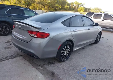 2015 Chrysler 200 S z USA, uszkodzony, nr VIN 1C3CCCBBXFN698461